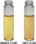 Brake Fluid Comparison, you cannot always know bad brake fluid by its appearance.